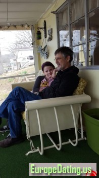 <p>Me and my grand daughter at my cabin.</p>